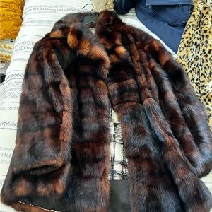 REAL VINTAGE FUR COAT